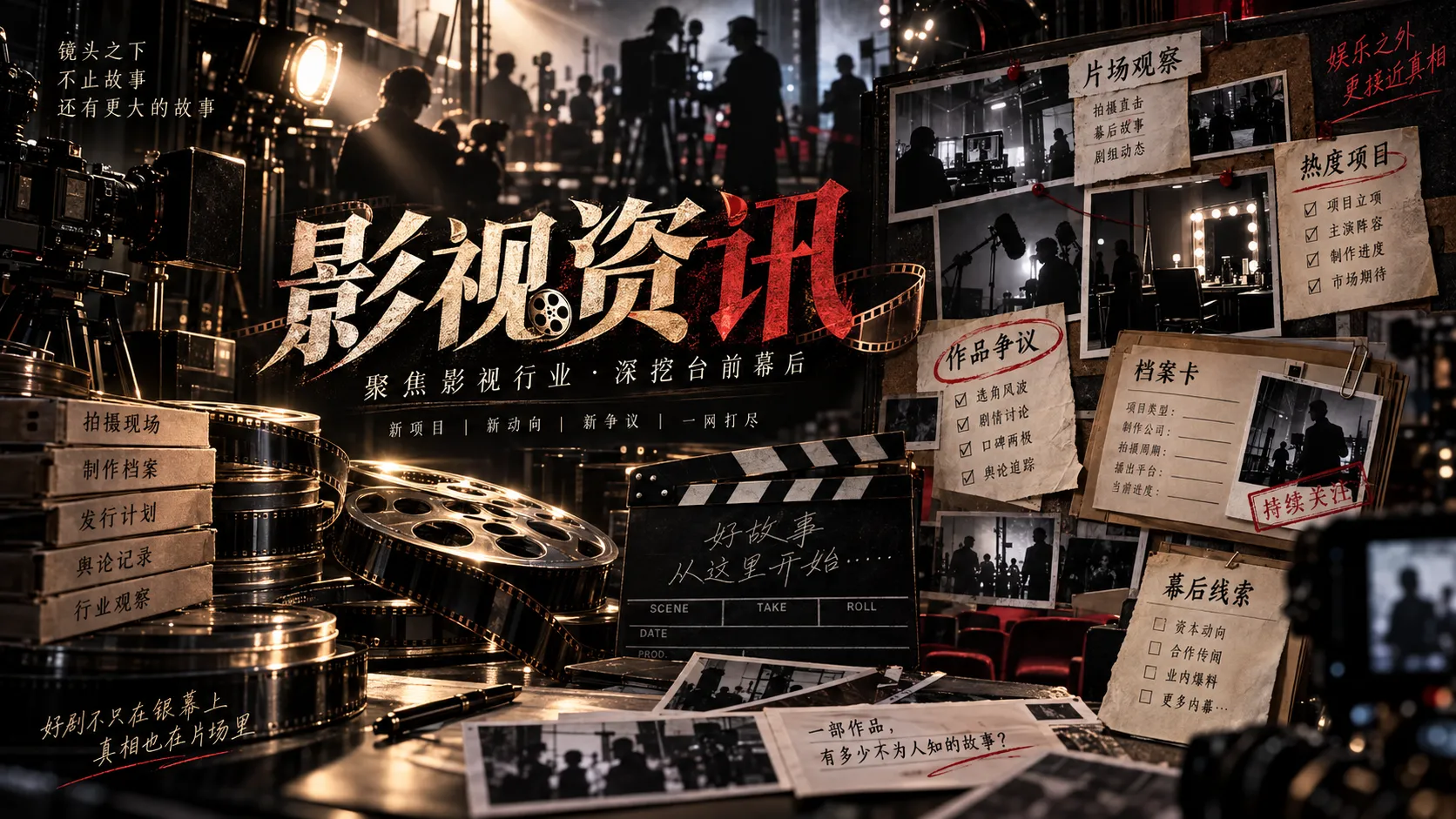 影视项目公开动向频道