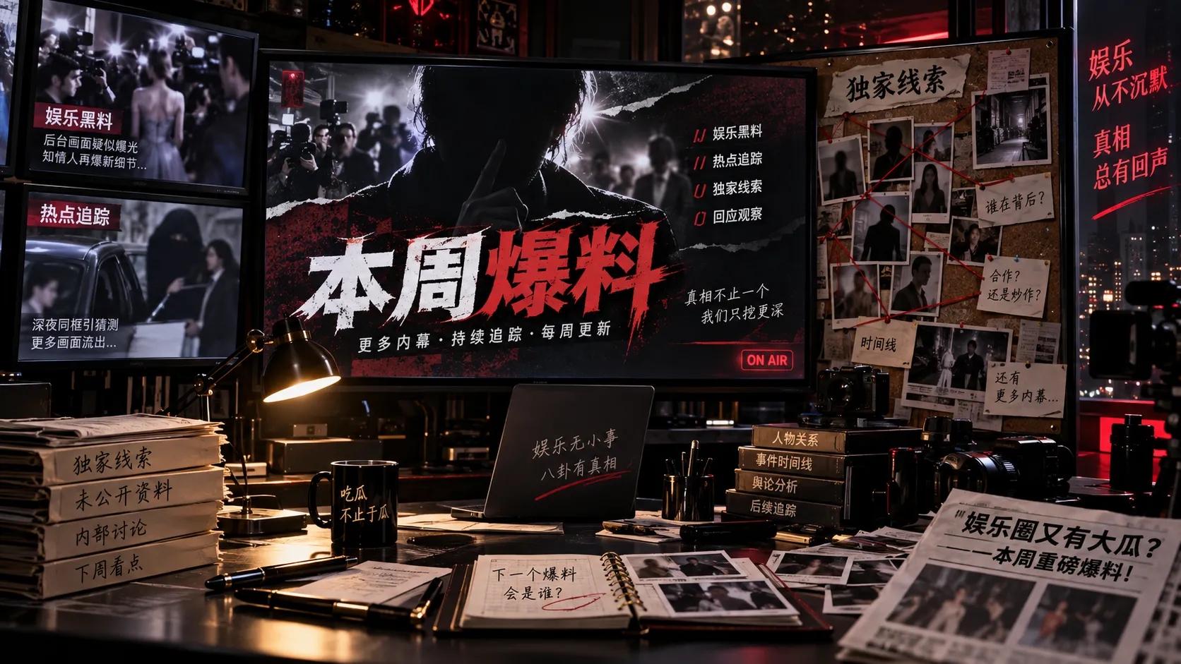 本周娱乐公开动态编辑焦点